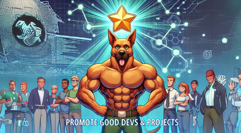 4- PROMOTE GOOD DEVS & PROJECTS